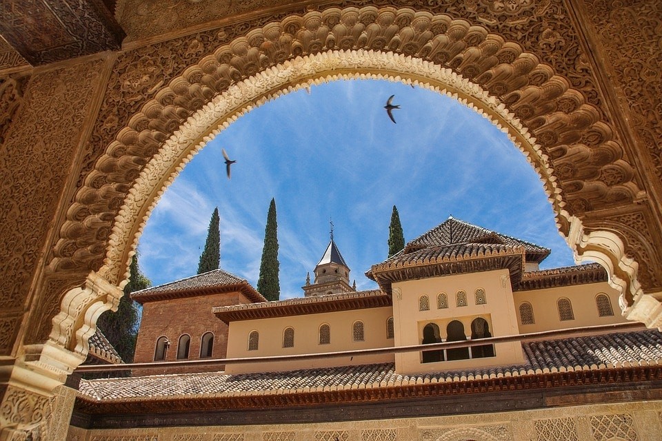 españa granada alhambra.
